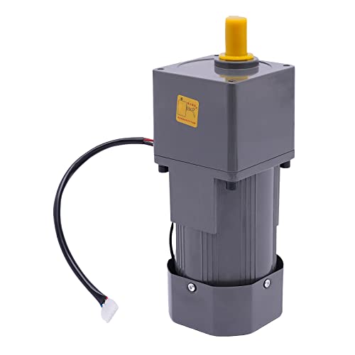 Elektromotor Getriebemotor Einstellbarer Geschwindigkeit 220V 400W AC Gear Motor Mit Drehzahlregler 90-1350rpm Elektromotor Hoher Drehzahl (90-1350rpm) Und Hohem Drehmoment