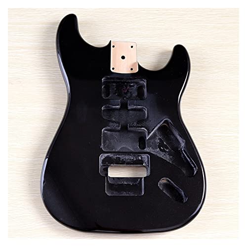 Gitarrenkörper Gitarre-Körper-E-Gitarren-Körper Für Strat-Gitarrenkörper Schwarz Gitarrenkörper (Color : Fy)