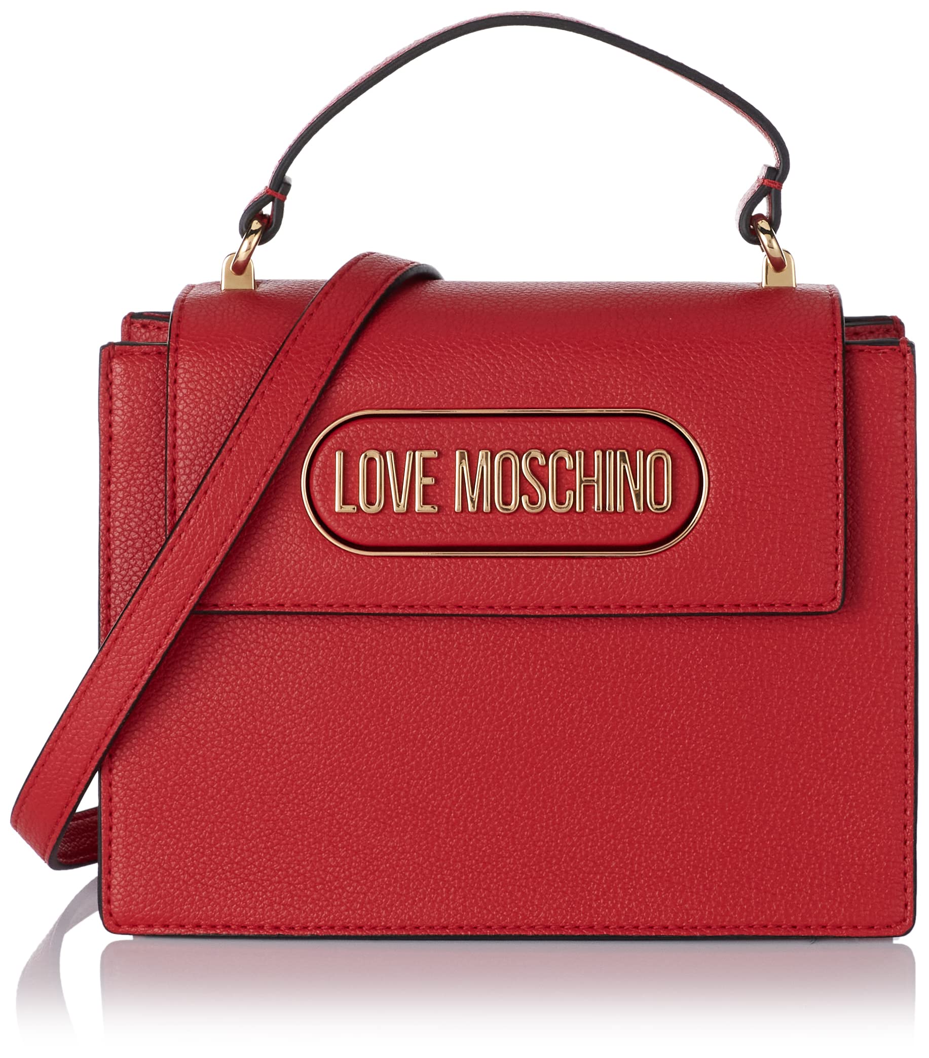 Love Moschino Damen Jc4400pp0fkp0500 Handtasche, rot, Einheitsgröße