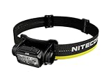 Nitecore Stirnlampe NU43, leicht, USB-C-aufladbare LED Kopflampe, 1400 Lumen, 130 m Leuchtweite, Rotlicht für Nachtsicht