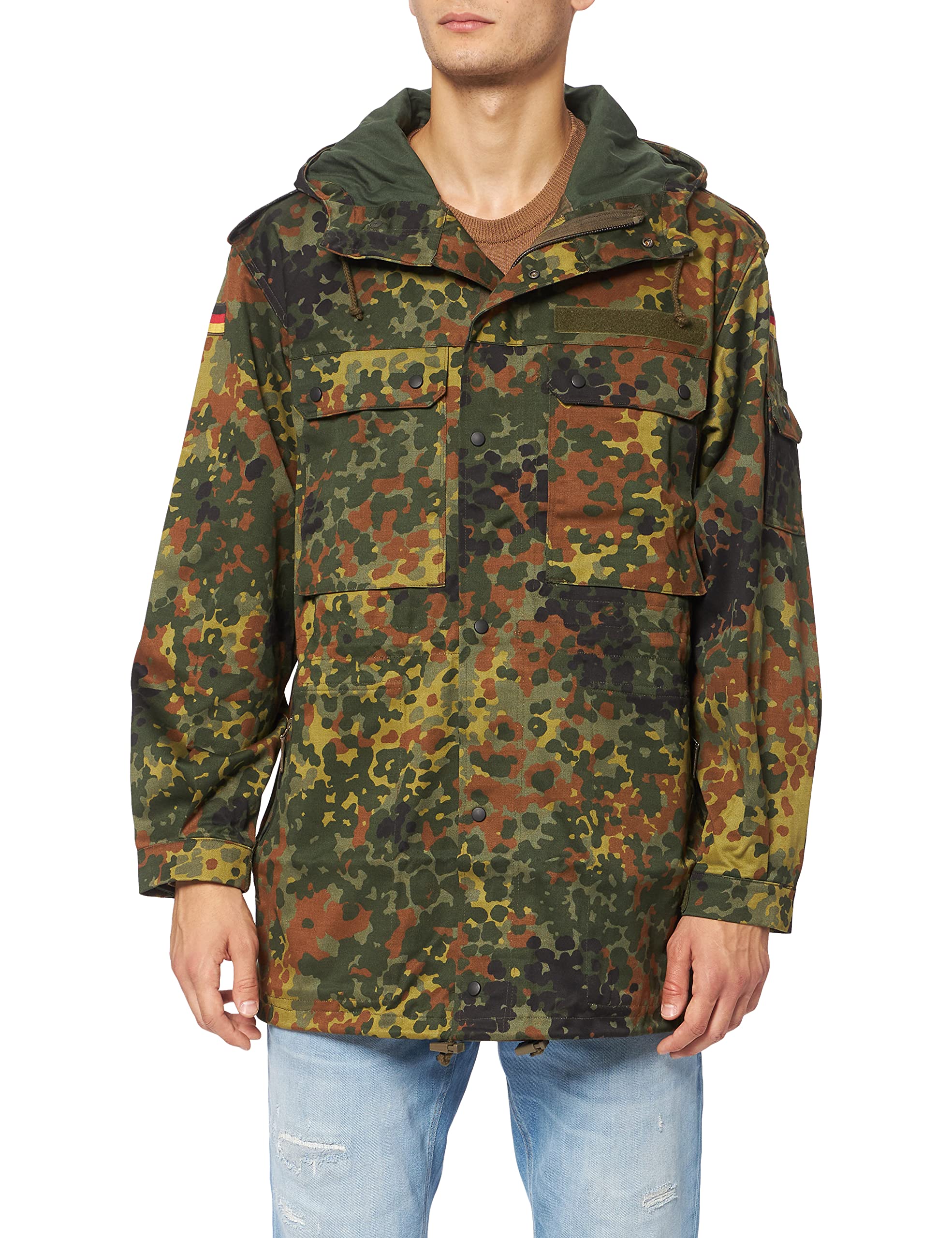 Mil-Tec Parka-10105021 Flecktarn 102