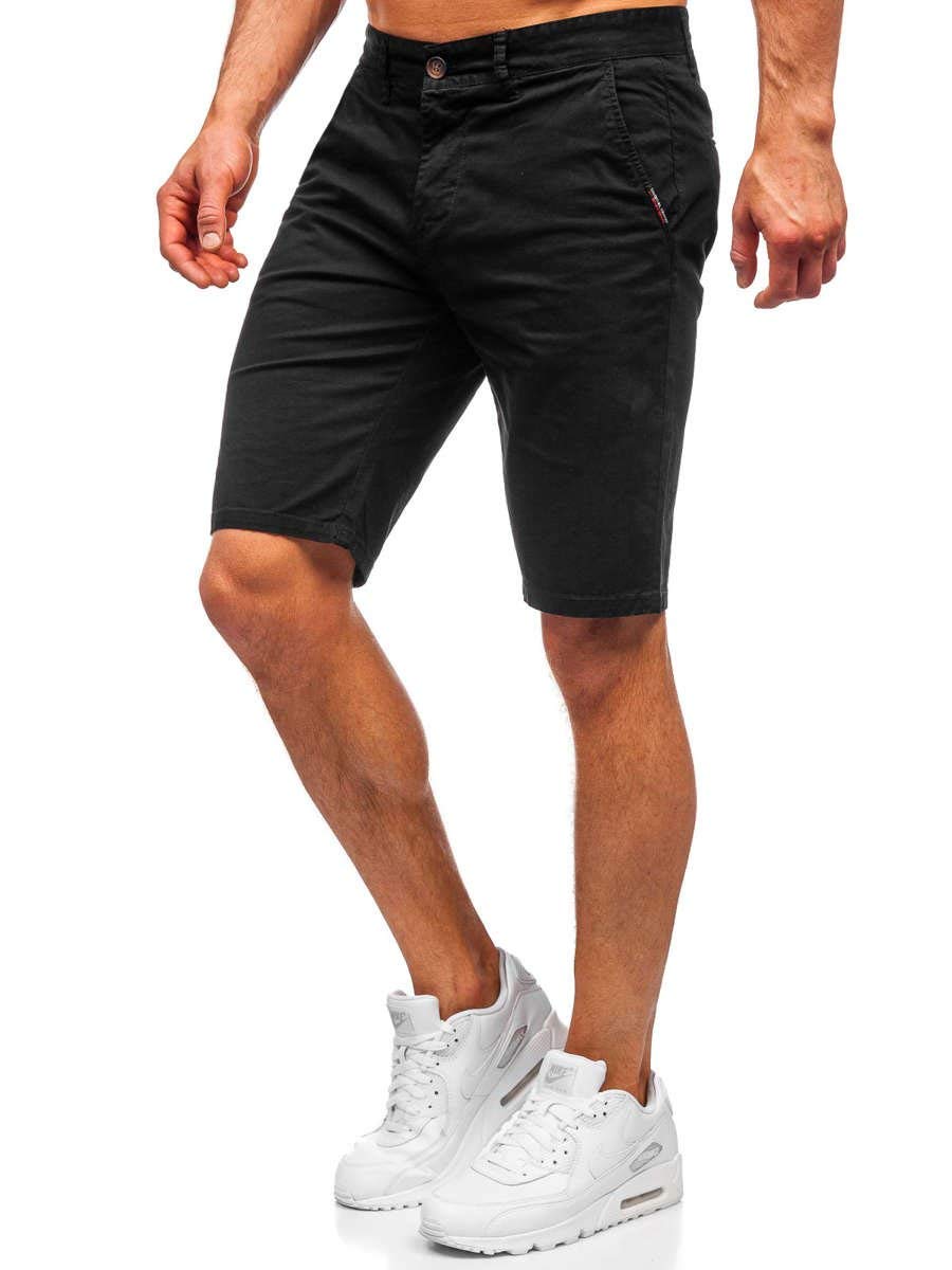 BOLF Herren Hose Kurzehose Sporthose Street Style Basic Cargohose Sport Style täglicher Stil Nature 6139 Grün 30 [7G7]