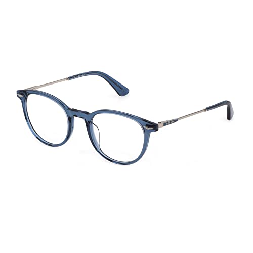 Police Brille für Herren, Shiny Transp.Blue