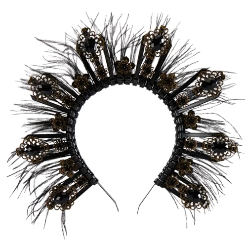 Elnwnnkc Spiked Cosplay Heilige Form Stirnband Festival Haar Karneval Shows Kopfbedeckung Halloween Requisiten