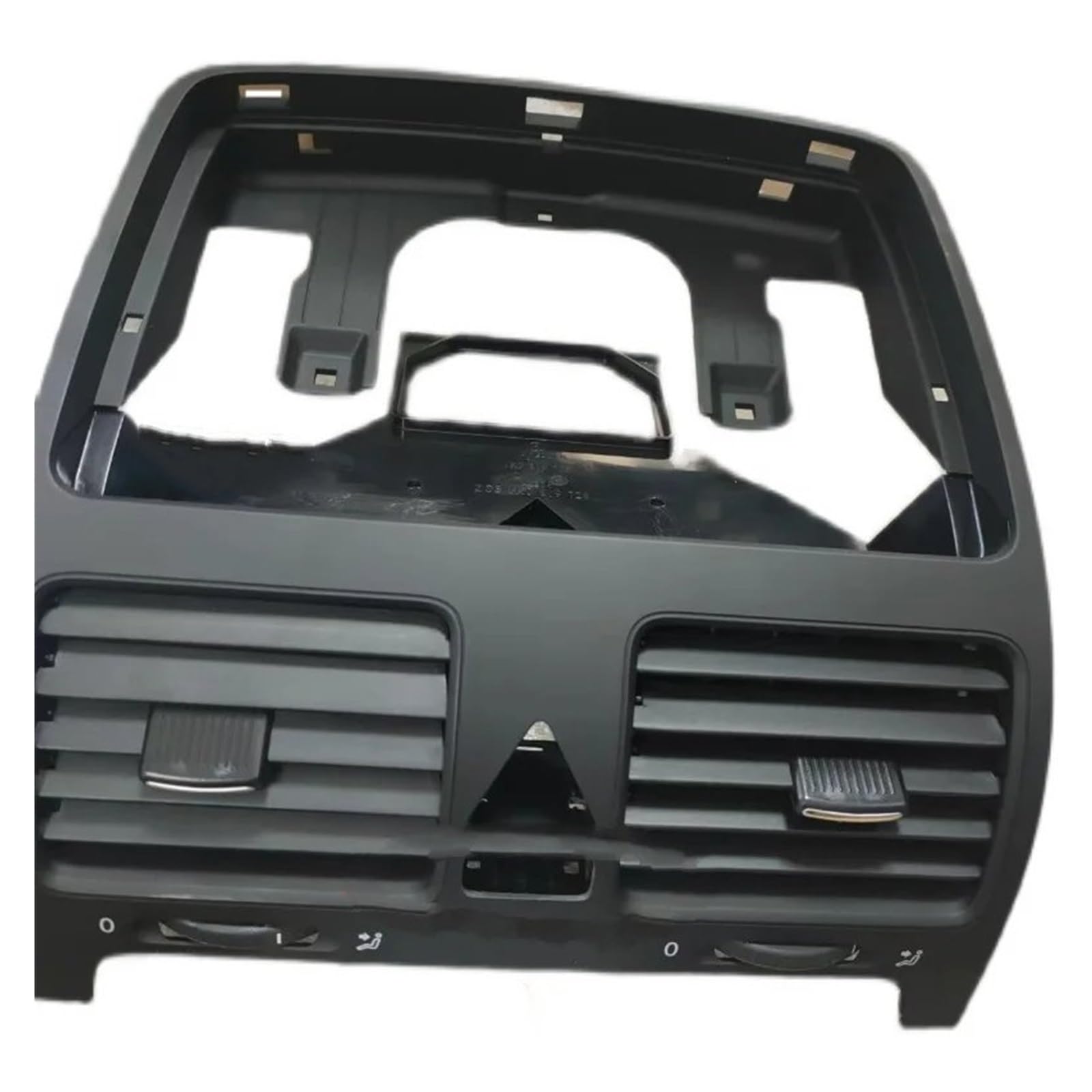 Auto Klimaanlage Steckdose Für Jetta Für MK5 Für Golf 5 Für Kaninchen Schwarz Dash Board Air Outlet Vent Klimaanlage Outlet 1K0819728 1K0819703 1K0819704 Lüftungsauslass(-05-Black Middle B)