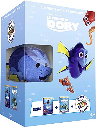 Coffret 2 films : le monde de dory ; le monde de nemo [FR Import]