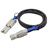 CableDeconn External HD Mini SAS SFF-8644 to SFF-8088 2M 6.6FT Kabel