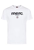 Merc of London Herren Brighton, T-Shirt, Weiß (White), Large (Herstellergröße: L)