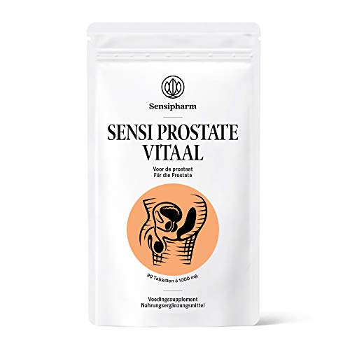 Sensipharm Sensi Prostata Vital - Natürliches Prostata Nahrungsergänzungsmittel - 90 Tabletten a 1000 mg.