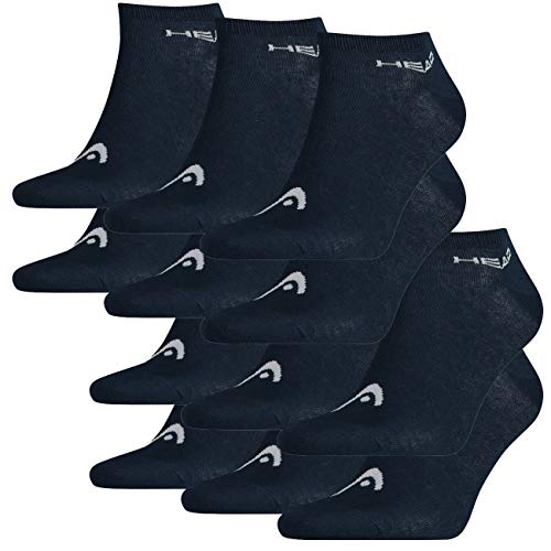 HEAD Unisex Sneaker Sportsocken 9er Pack, Größe:43-46;Farbe:Navy (321)