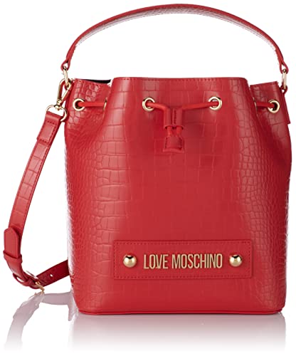 Love Moschino Damen Jc4429pp0fks0500 Handtasche, rot, Einheitsgröße