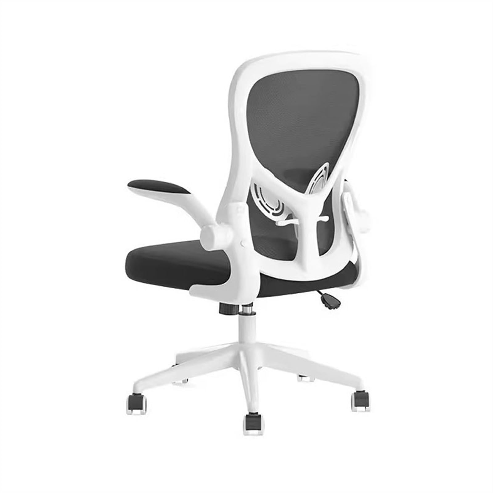 Zhaoj24-05 Bürostuhl Ergonomischer Einfacher Heimcomputerstuhl, Arbeitszimmer, Bürostuhl, bequeme Rückenlehne, ergonomischer Sessellift, Schreibtischsessel Schreibtischstuhl(Grigio)