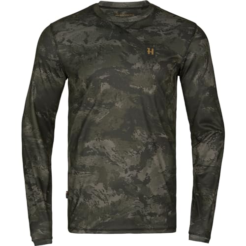 Härkila NOCTYX Camo L/S t-Shirt | Axis MSP®Black, XL