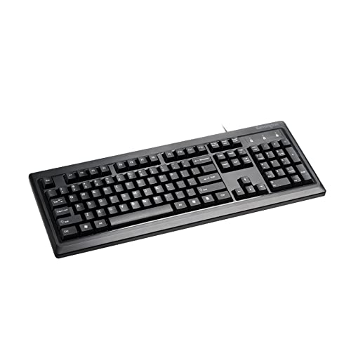 ACCO/KENSINGTON: VALUKEYBOARD BLACK UK USB [5028252140140]