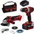 Einhell Power X-Change Werkzeug-Set TE-TK 18/2 Li & Zubehör