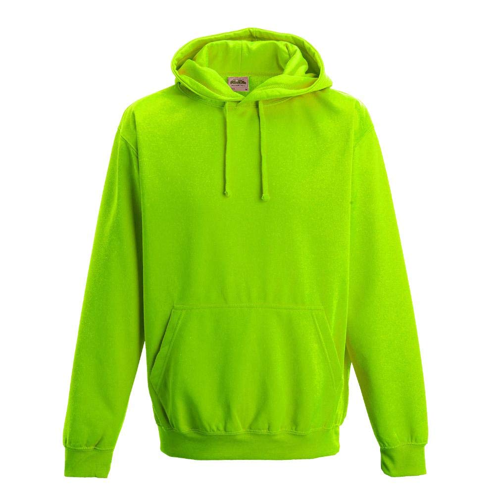 Just Hoods - Electric Hoodie/Electric Green, L