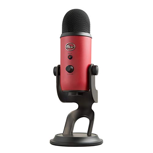 Blue Microphones Mikrofone Yeti USB Mikrofon, satin rot