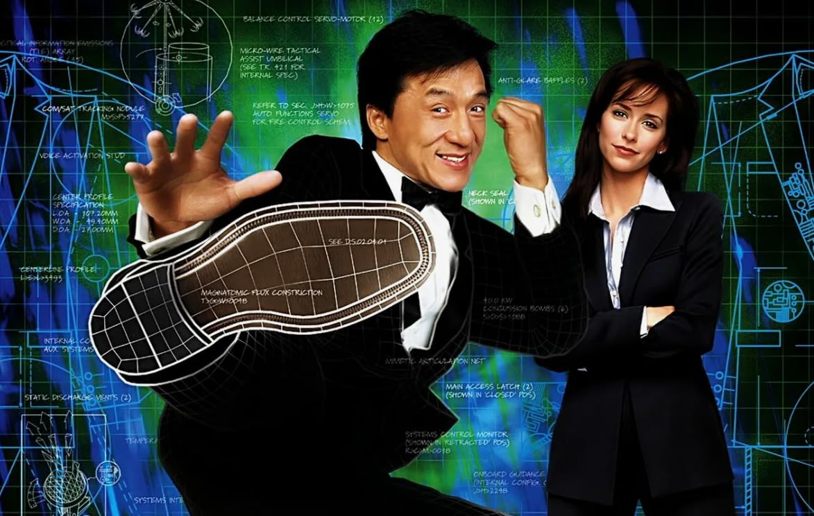 HfmQuisutron Puzzle 1000 Teile Aus Holz Jackie Chan Action Comedy Film Poster Für Erwachsene Spiele Lernspielzeug Qp106Za