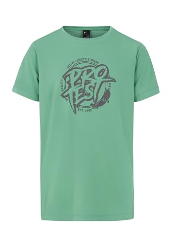 Protest Boys Surfshirt Kurzarm PRTISLAND JR Frosty Green 152