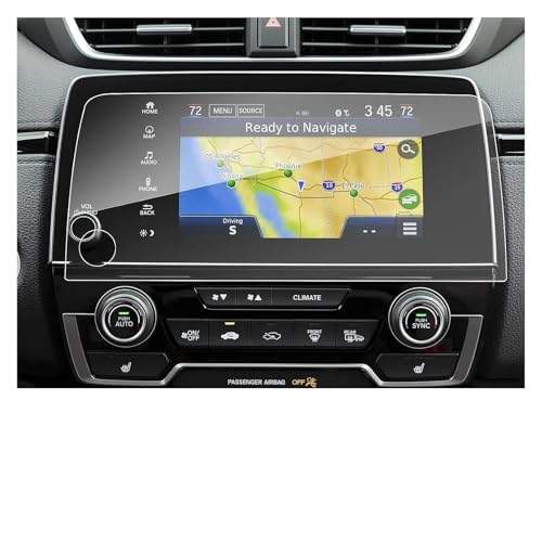 IMMLSX Für CR-V Für CRV 2022 7 ZOLL Auto LCD Gps Navigation Gehärtetem Glas Bildschirm Film Schutz Navigation Schutzfolie Navigations-Displayschutz