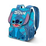 Lilo und Stitch Sit-EXP Ausbaufähig Rucksack, Blau, 30 x 45 cm, Kapazität 28 L