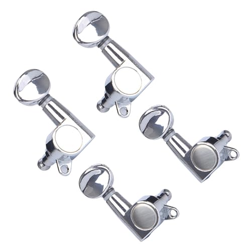 Strings Tuning Pegs Mechaniken Für Gitarre Gitarrenstimmgeräte, vollständig geschlossene Ukulele-Knöpfe, Stimmgerätezubehör, offene Knöpfe