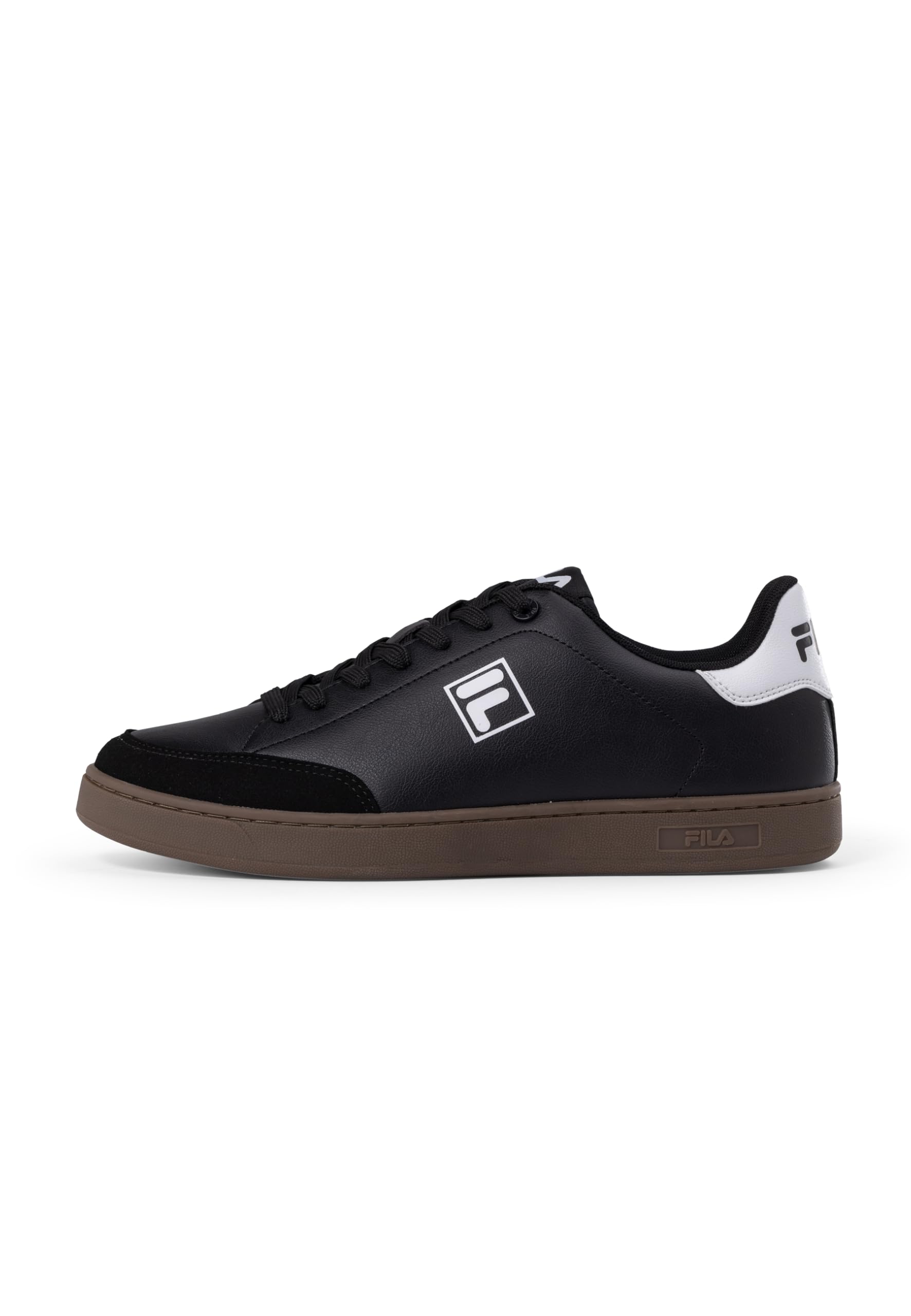 FILA Herren COURTBAY Sneaker, Black-White, 43 EU