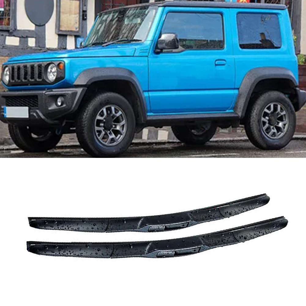 16"+16" Auto Scheibenwischer Vorne, für Suzuki Jimny MK4 2018-2023 Set Wischer Wischblätter Vorne Frontscheibe Scheibenwischer Auto Accessoire