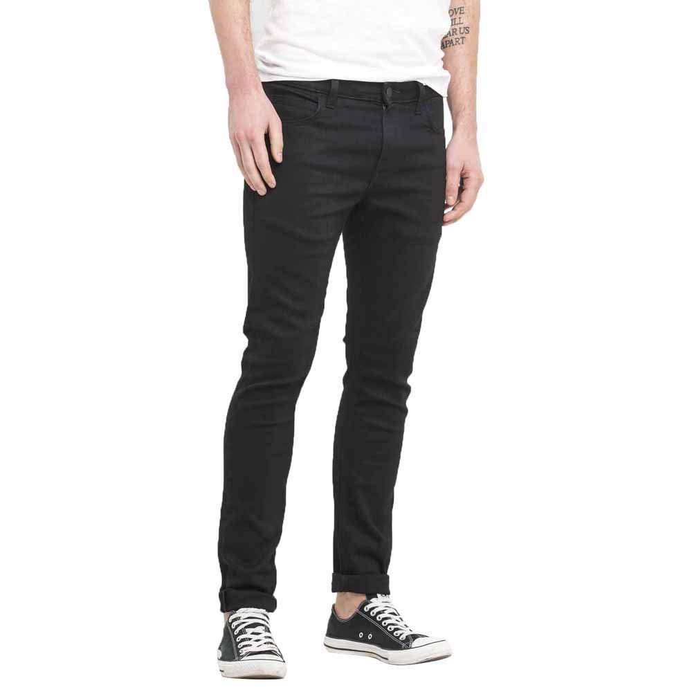 Lee Herren MALONE I Jeans, Black Rinse (Yg47), 34W / 32L