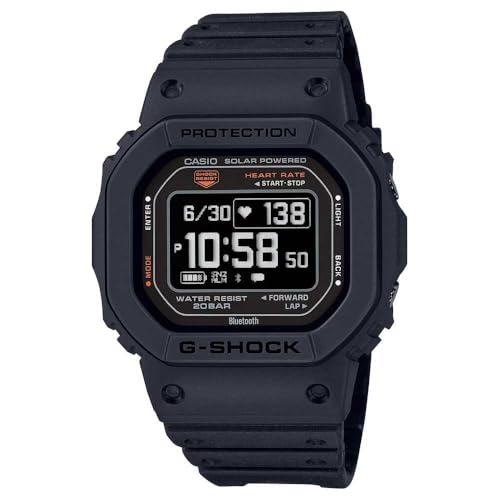 Casio G-Squad DW-H5600-1ER Bluetooth Solar Schwarz