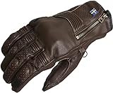 Halvarssons Hofors perforierte Motorradhandschuhe (Brown,12)