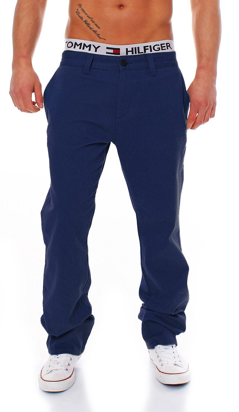 Big Seven Evan Chino Pant Regular Fit Herren Hose, Hosengröße:W42/L32, Farbe:Navy Blue