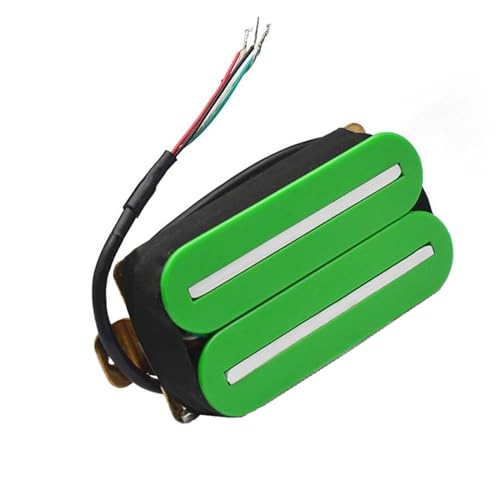 1Set Grün Elektrische Gitarre Humbucker Gitarre Pickup Mit Stahl Pole Gitarre Ersatzteile Single-Coil-Tonabnehmer