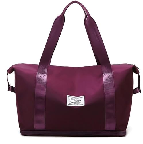 Freizeittasche Weekender,Reisetasche,wasserdichte Reise Handtasche,Reise-Gepäck Tasche Duffel Taschen,für Reisen Gepäck（42 * 21 * 30cm）