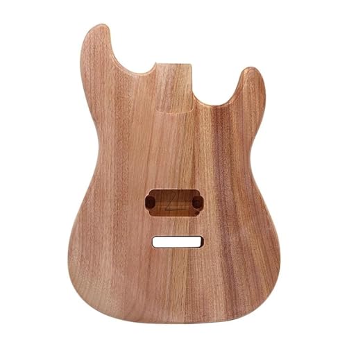 Korpus Für E-Gitarre Aus Pappelholz, Sunburst-Farbe, Gitarrenzubehör, Gitarren-Fass-Korpus, Hochglanz-Finish (Color : 23 Okoume wood)