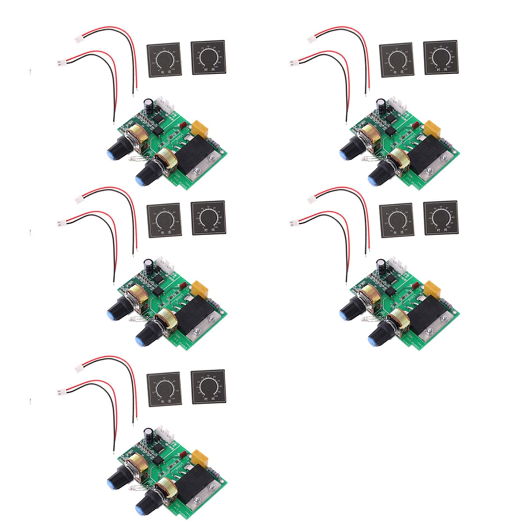 Kiudduy 5X Zeitrelais Platine Der Punktschweiß Maschine Strom 100A SCR