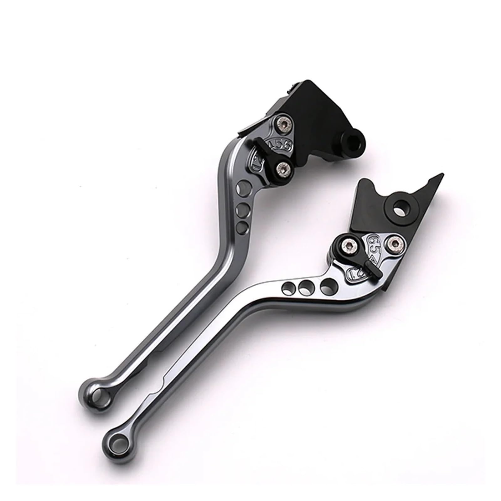 Motorrad Bremshebel Für YZF-R6 Für YZF-R1 Für YZF-R6S Für XYZF-R6S 2004 2005-2016 Motorrad Langer Und Kurzer Aluminiumgriff Bremskupplungshebel BremsKupplungshebel(Long Titanium)