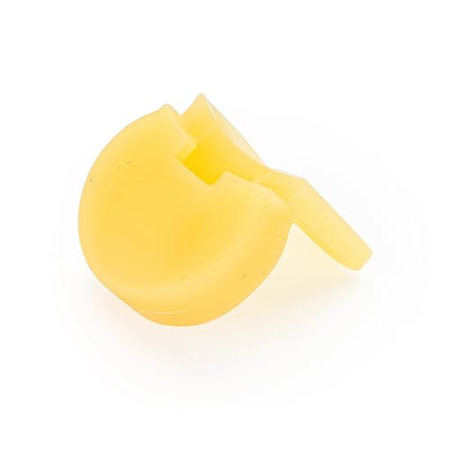 Professionelle Daumenauflage für Klarinette Klarinetten-Fingerablage, Holzblaszubehör Für Klarinettenspieler (Color : Yellow)