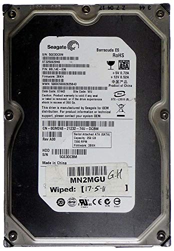 250GB Seagate Barracuda ES ST3250620NS ID10756 (Generalüberholt)