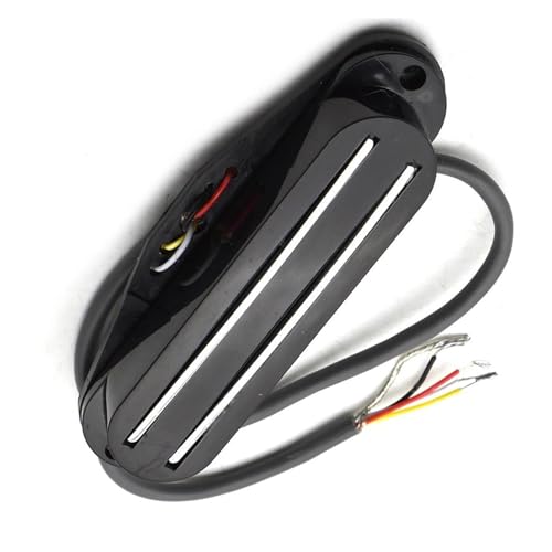 8 Set schwarze Gitarren-Doppelspulen-Tonabnehmer-Ersatzteile für E-Gitarre Single-Coil-Tonabnehmer