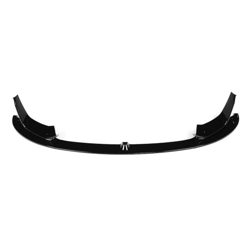 Splitter Auto Front Stoßstange Lip Splitter Seite Splitter Coner Carbon Faser Glänzend Schwarz Für 15-20 Für M3 F80 M4 F82 F83 MP Stil Frontlippe(Glossy Black)