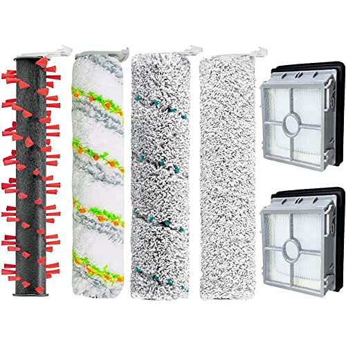 Fcuajdkq ErsatzwalzenbüRste HEPA-Filter Kompatibel für X7 2832Z 2955Z StaubsaugerzubehöR