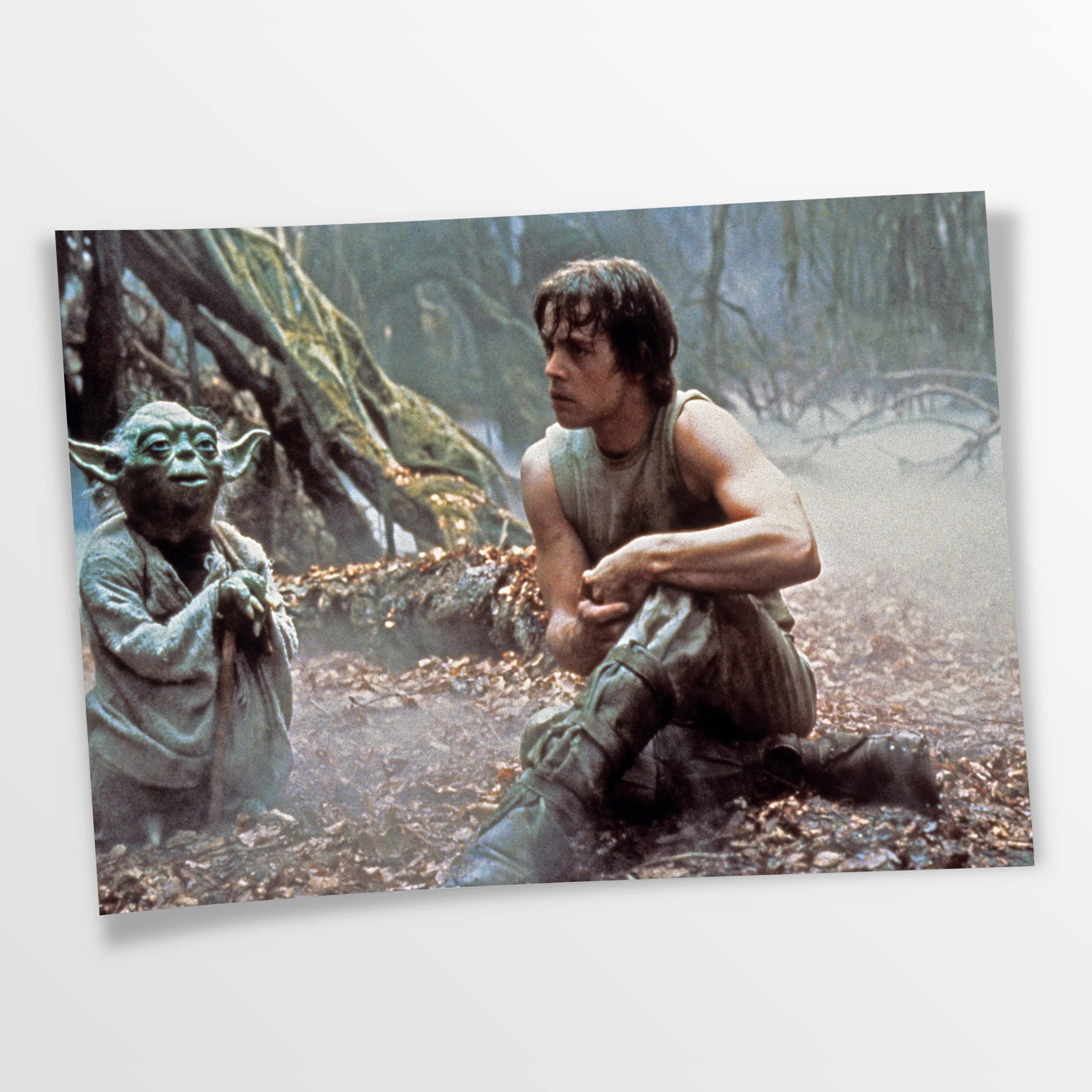 Artis Prints Poster Star Wars Film - Luke Skywalker, Yoda, Klein bis XXL, Inneneinrichtung - Wohnzimmer - Wohnung, Dekoration