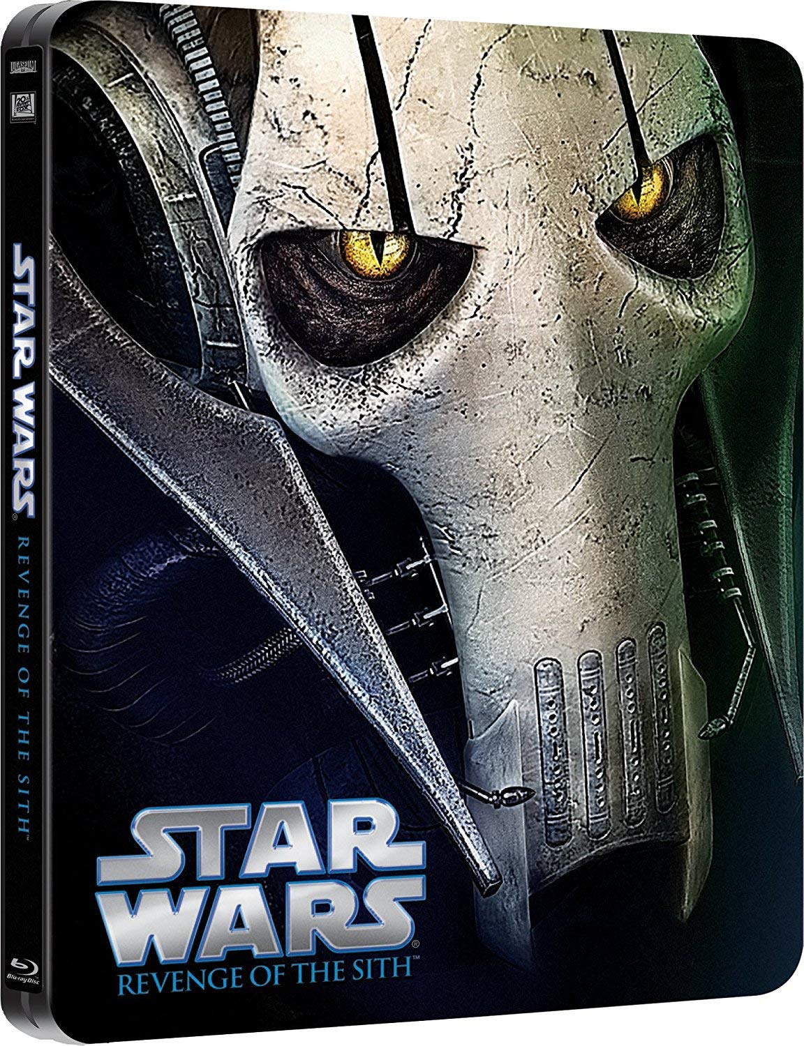 Star Wars : Revenge Of The Sith [Steelbook] [Blu-ray] [2005] UK-Import, Sprache: Englisch.