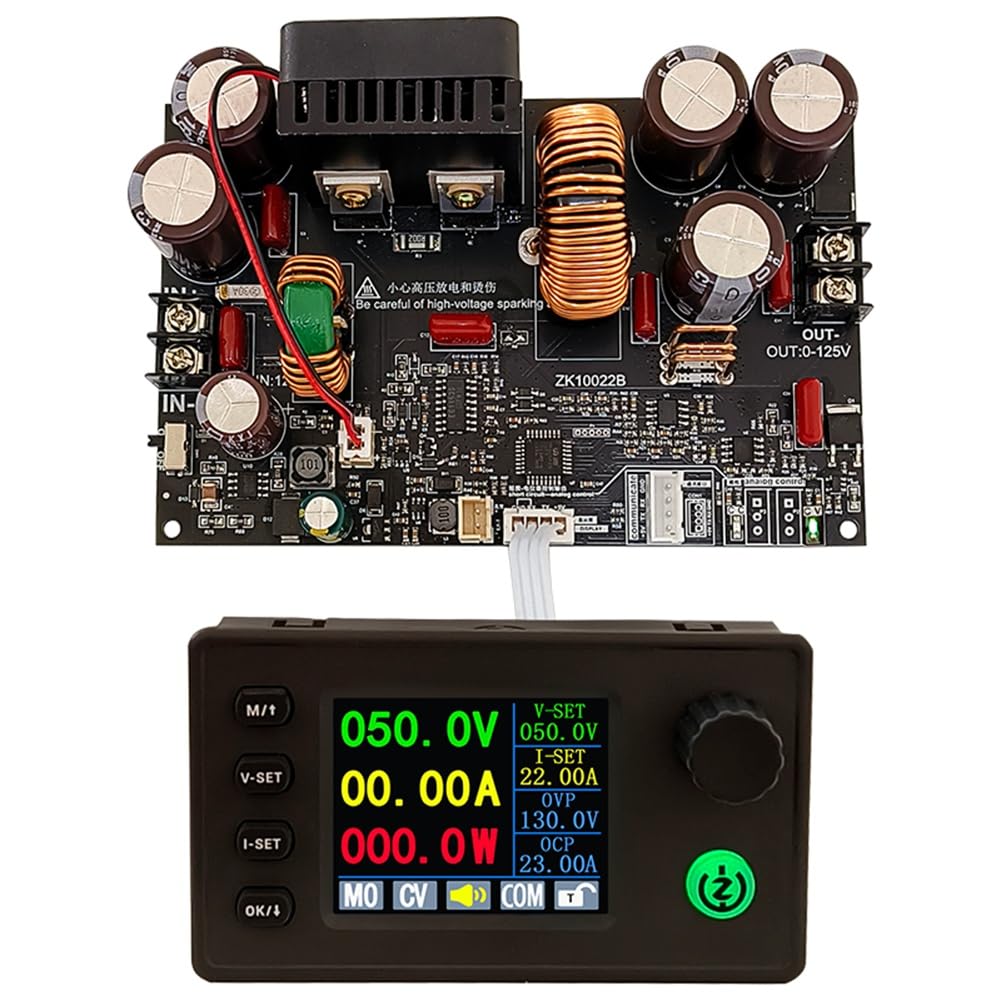 Kiudduy -10022C CNC Step-Down DC Einstellbare Geregelte Stromversorgung Konstantspannung und Konstantstrom Modul-Upgrade 1 Satz