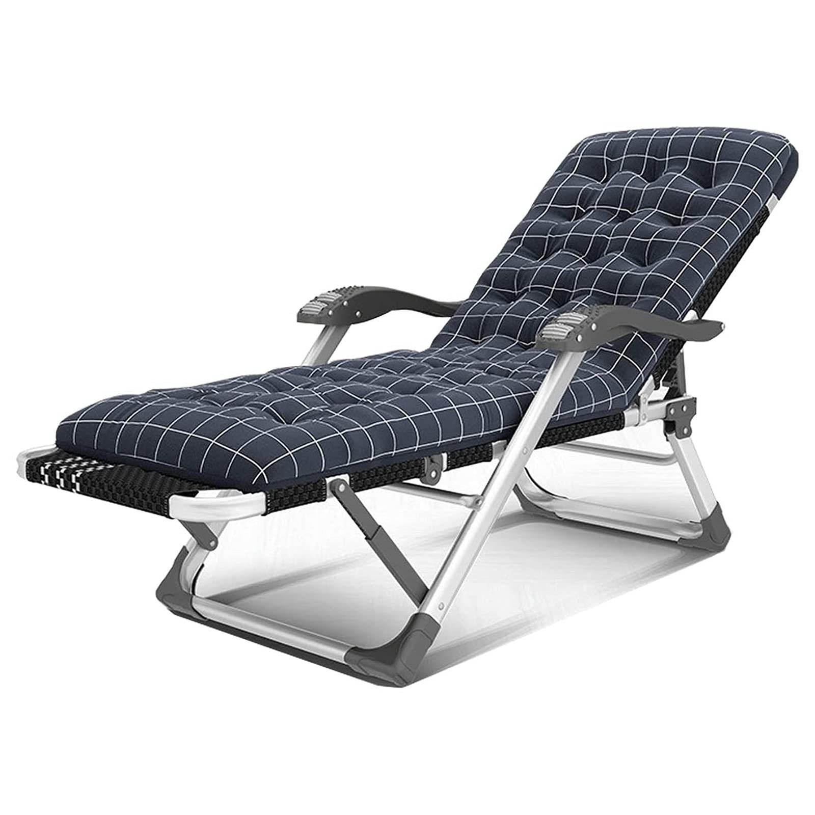 YTGDBDG Ms Klappbarer Zero Gravity Loungesessel mit verdickten und verbreiterten Aluminiumfüßen, Tragkraft bis zu 300 kg, für Lounge, Outdoor, Terrasse, Camping, Strand