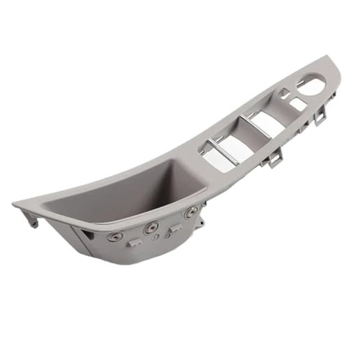 Automobilinnenraum Für 5 Serie Für F10 Für F11 Linkslenker LHD Auto Innen Tür Griff Panel Pull Trim Abdeckung Innenraum Interieur Zubehör Dekoration Interieurleisten(Gray)