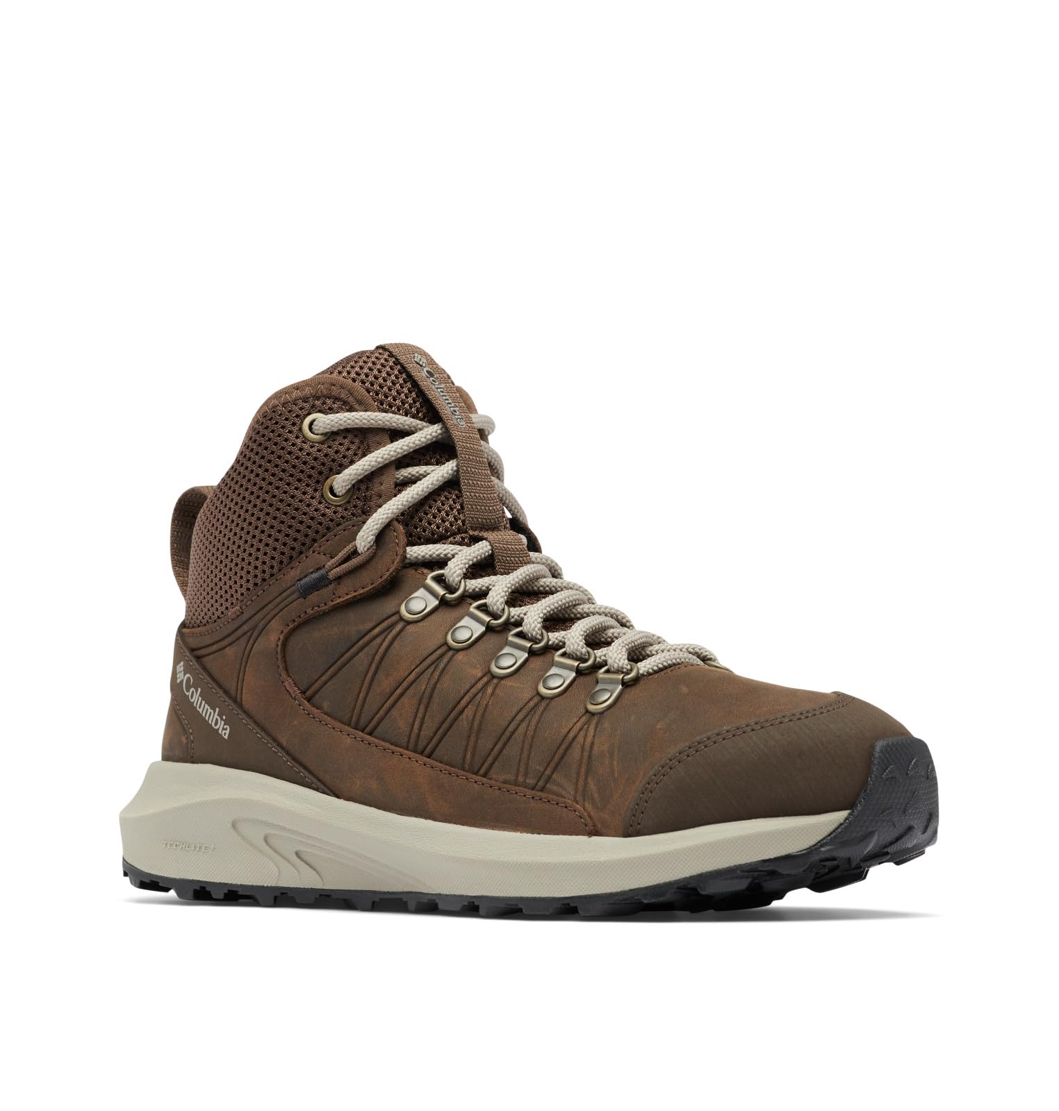 Columbia Trailstorm Crest Mid WP wasserdichte Wanderstiefel für Damen, Braun (Cordovan x Kettle), 36.5 EU