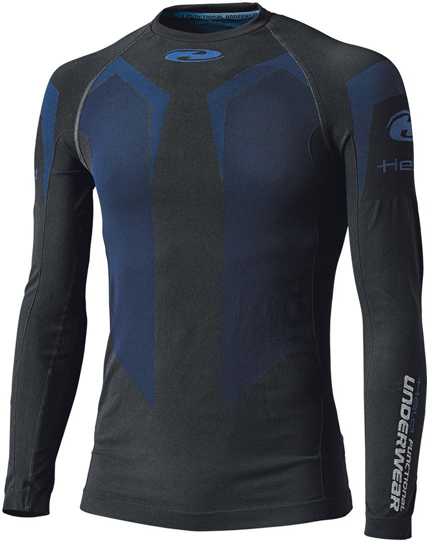 Held 3D Skin Cool Top Funktionsshirt (Black/Blue,3XL)