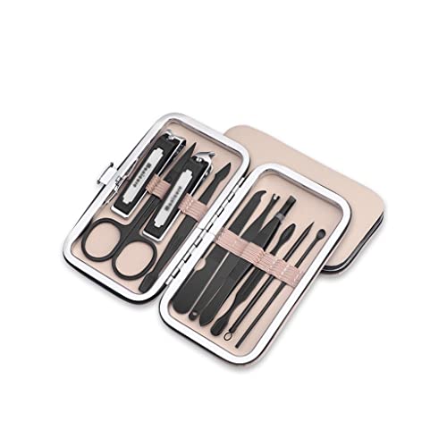 BONAD Zehennagelknipser Nagelschnipper Set Erwachsene Edelstahl Nagel Clippers Pediküre Kit Maniküre Schönheit Kit Tragbare Reise Schönheit Kit Nagelknipser-Set (Size : B)